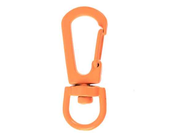 Застежка-карабин Snap Hook, S, оранжевый неон, Цвет: оранжевый