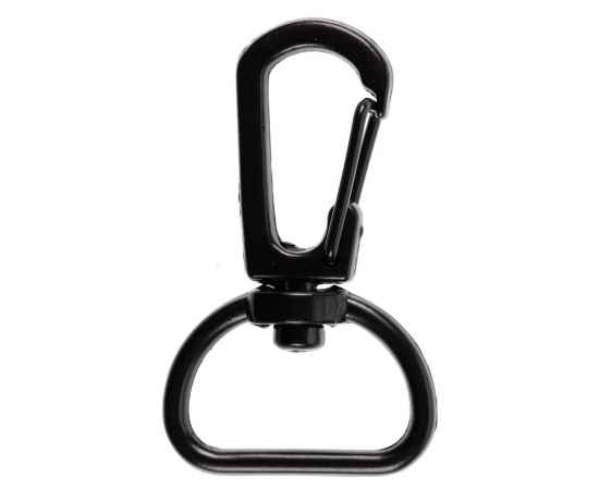 Застежка-карабин Snap Hook, M, черная, Цвет: черный