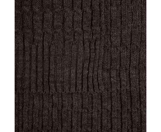 Плед Slumberland, коричневый меланж, Цвет: коричневый, изображение 3