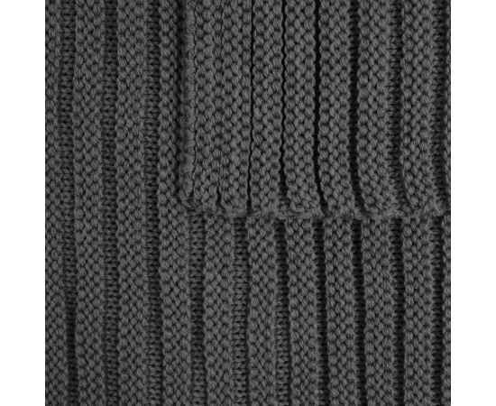 Плед Quill, темно-серый, Цвет: серый, изображение 3