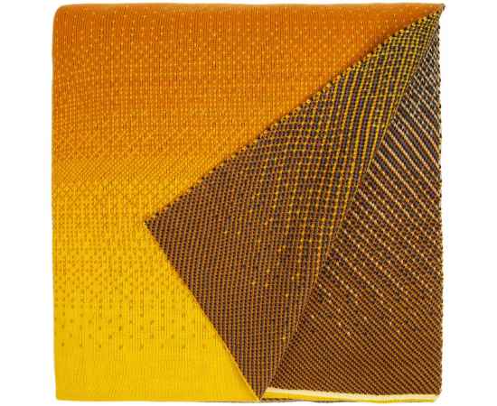 Плед Dreamshades, желтый с коричневым, Цвет: желтый, коричневый, изображение 2