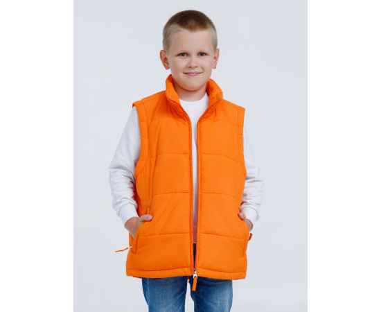 Жилет детский Kama Kids, оранжевый, 8 лет, Цвет: оранжевый, Размер: 8 лет (118-128 см), изображение 11