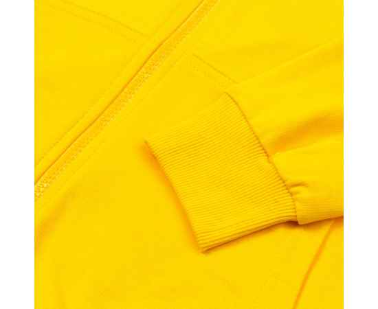 Толстовка на молнии с капюшоном Siverga 2.0, желтая, размер XS, Цвет: желтый, Размер: XS, изображение 3