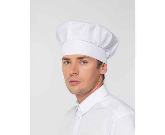 Колпак поварской Cookery, белый, Цвет: белый, изображение 7
