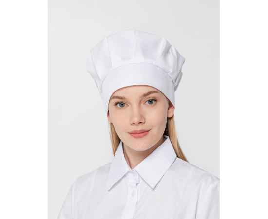 Колпак поварской Cookery, белый, Цвет: белый, изображение 4