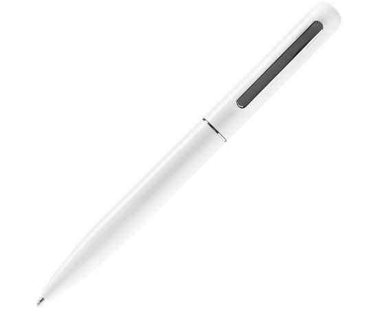 Ручка шариковая Scribo, матовая белая, изображение 2