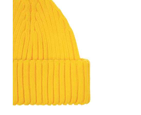 Шапка Hipsta, желтая, Цвет: желтый, изображение 3