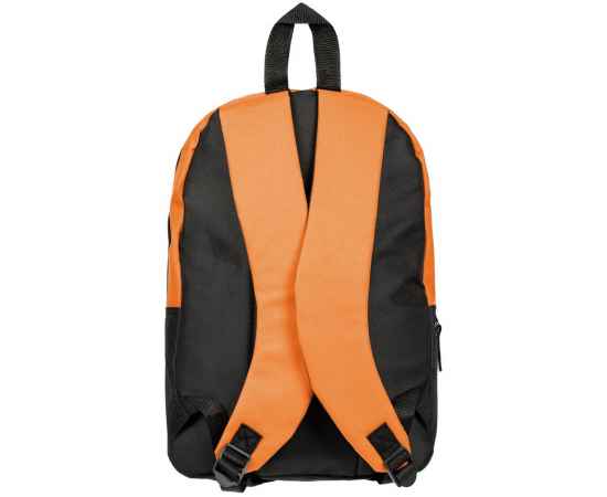Рюкзак Base Up, черный с оранжевым, Цвет: черный, оранжевый, Объем: 10, изображение 4