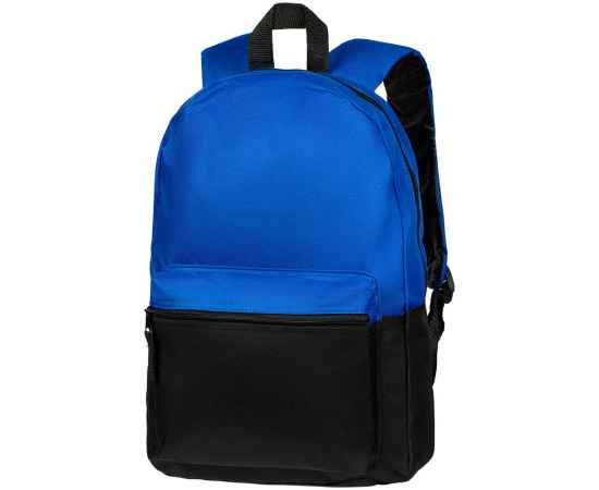 Рюкзак Base Up, черный с синим, Цвет: черный, синий, Объем: 10, изображение 2