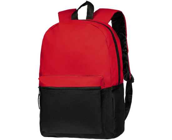 Рюкзак Base Up, черный с красным, Цвет: черный, красный, Объем: 10, изображение 2