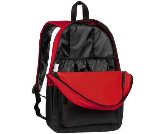 Рюкзак Base Up, черный с красным, Цвет: черный, красный, Объем: 10, изображение 6