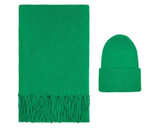 Шапка Flette, зеленая, Цвет: зеленый, изображение 4