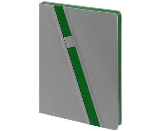 Ежедневник Rubikon, недатированный серо-зеленый, Цвет: зеленый, серый, серо-зеленый, изображение 2