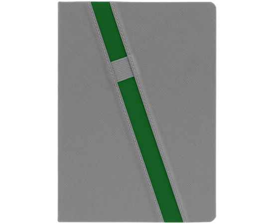 Ежедневник Rubikon, недатированный серо-зеленый, Цвет: зеленый, серый, серо-зеленый, изображение 3