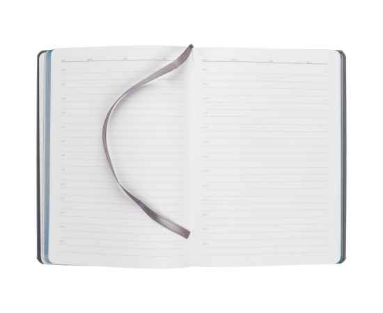 Ежедневник Rubikon, недатированный серо-бирюзовый, Цвет: серый, бирюзовый, изображение 7