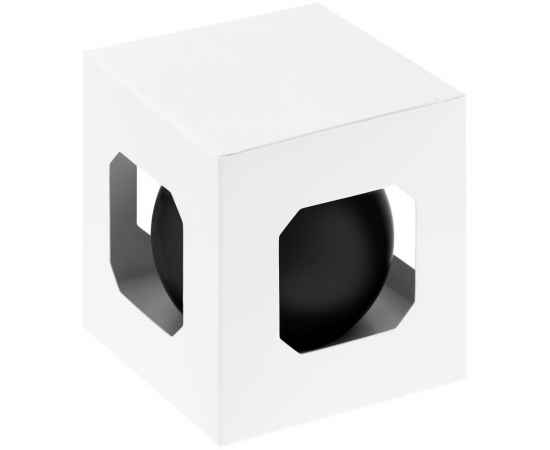 Елочный шар Finery Matt, 8 см, матовый черный, Цвет: черный, изображение 2