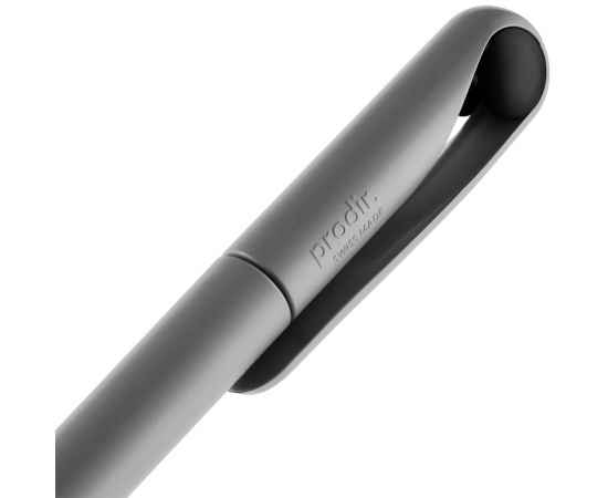 Ручка шариковая Prodir DS1 TMM Dot, серая с черным, изображение 6