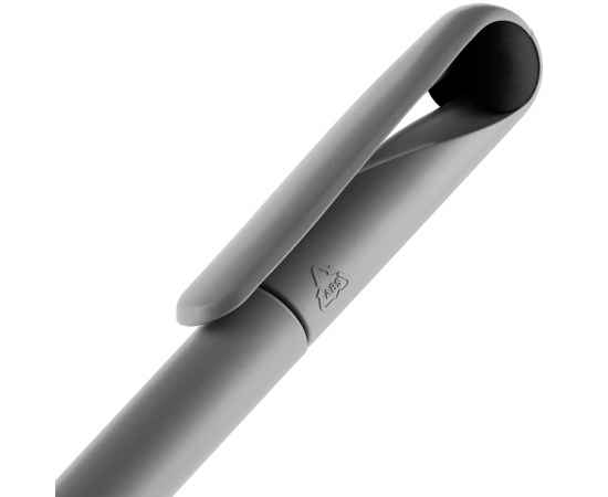 Ручка шариковая Prodir DS1 TMM Dot, серая с черным, изображение 5