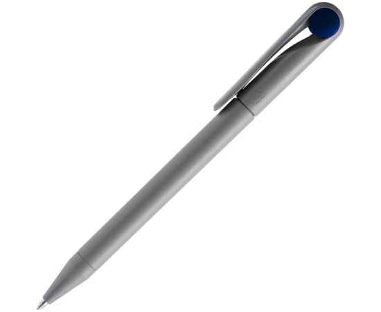 Ручка шариковая Prodir DS1 TMM Dot, серая с синим, изображение 2