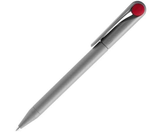 Ручка шариковая Prodir DS1 TMM Dot, серая с красным, изображение 2