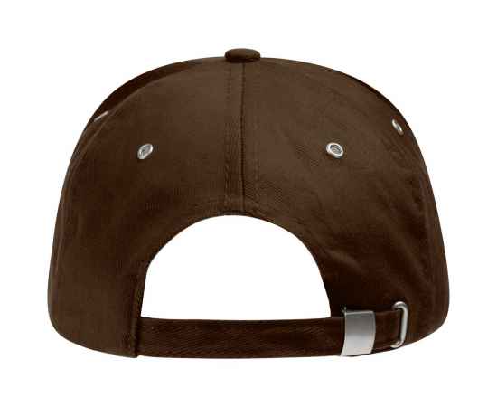 Бейсболка Standard, коричневая, Цвет: коричневый, изображение 3