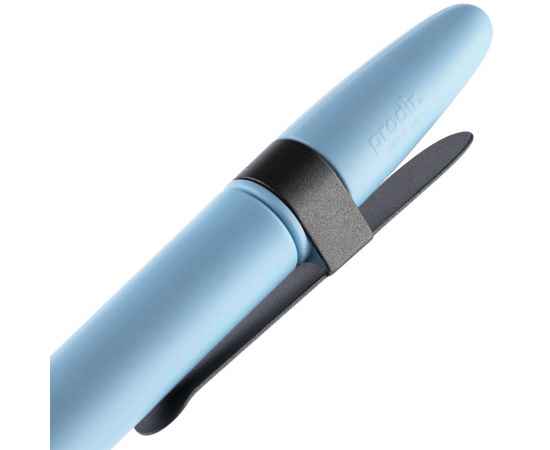 Ручка шариковая Prodir DS5 TSM Metal Clip, голубая с серым, Цвет: голубой, серый, изображение 5