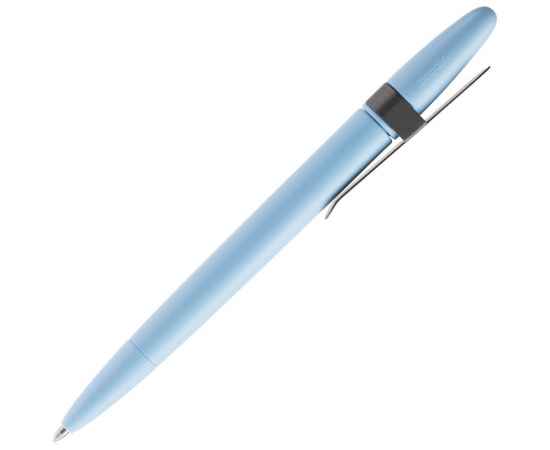 Ручка шариковая Prodir DS5 TSM Metal Clip, голубая с серым, Цвет: голубой, серый, изображение 3