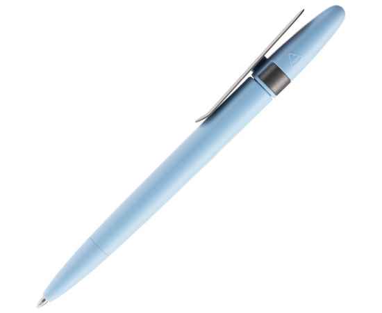 Ручка шариковая Prodir DS5 TSM Metal Clip, голубая с серым, Цвет: голубой, серый, изображение 2