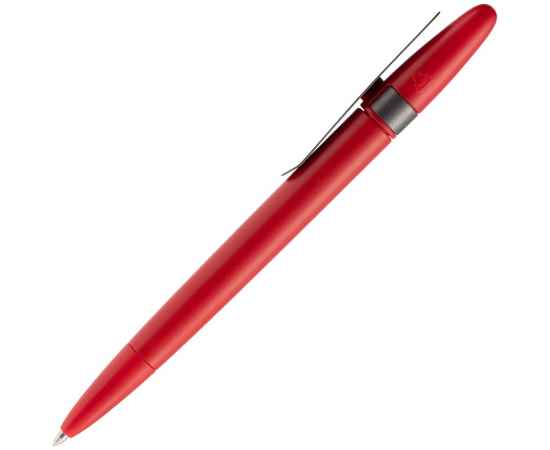 Ручка шариковая Prodir DS5 TSM Metal Clip, красная с серым, Цвет: красный, серый, изображение 2