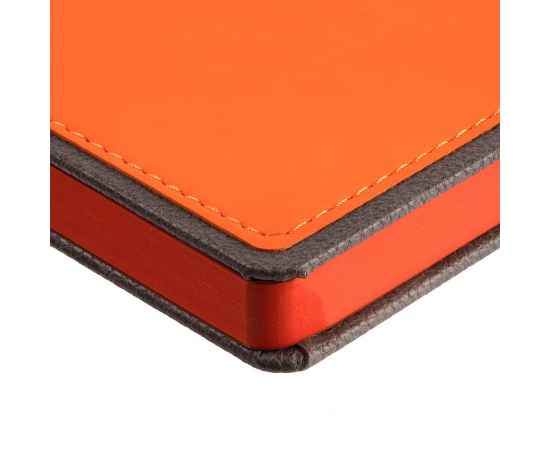 Ежедневник Frame, недатированный, оранжевый с серым, Цвет: оранжевый, серый, изображение 5