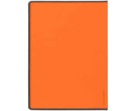 Ежедневник Frame, недатированный, оранжевый с серым, Цвет: оранжевый, серый, изображение 4