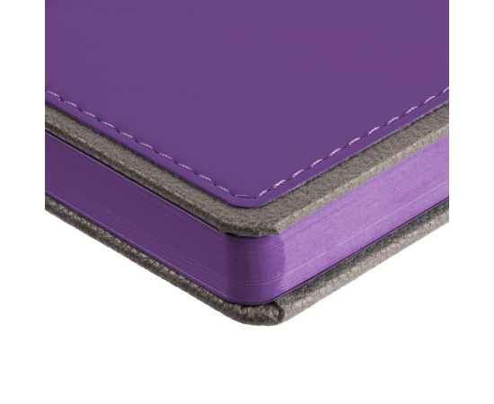 Ежедневник Frame, недатированный, фиолетовый с серым, Цвет: фиолетовый, серый, изображение 5