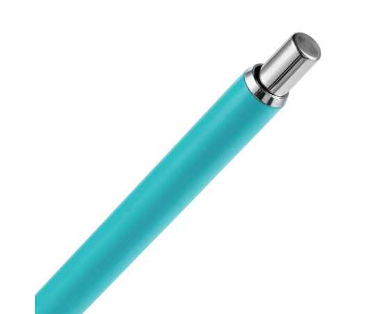 Ручка шариковая Slim Beam, бирюзовая, Цвет: бирюзовый, изображение 2