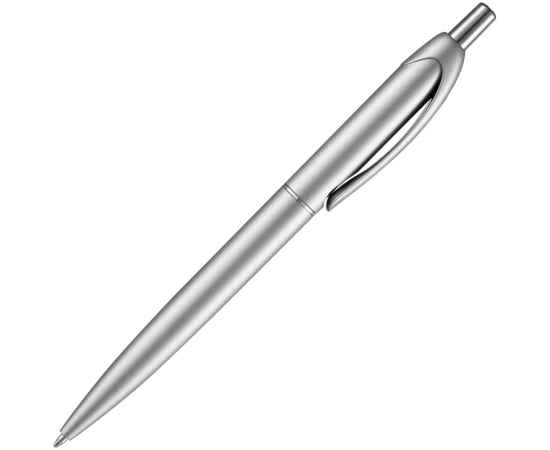 Ручка шариковая Bright Spark, серебристая, Цвет: серебристый, изображение 3