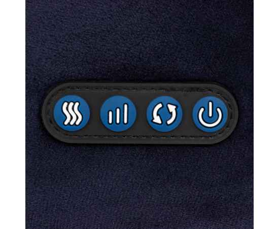 Дорожная подушка-массажер inRelax, синяя, изображение 7