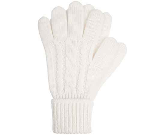 Перчатки Loren, молочно-белые (ванильные), Цвет: белый, изображение 2