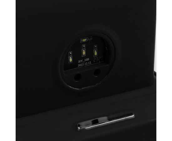 Зарядная станция с подсветкой Cooper Duo, черная, Цвет: черный, изображение 8