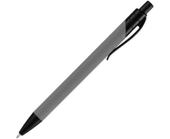 Ручка шариковая Undertone Black Soft Touch, серая, Цвет: серый, изображение 3