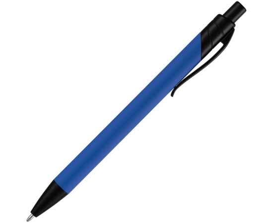 Ручка шариковая Undertone Black Soft Touch, ярко-синяя, Цвет: синий, изображение 3