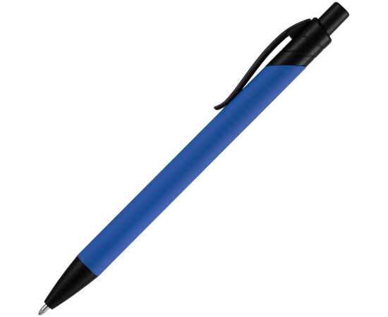 Ручка шариковая Undertone Black Soft Touch, ярко-синяя, Цвет: синий, изображение 2