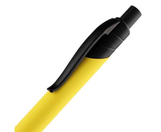 Ручка шариковая Undertone Black Soft Touch, желтая, Цвет: желтый, изображение 5
