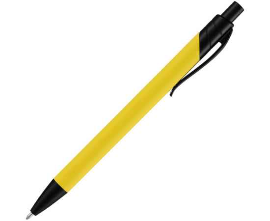 Ручка шариковая Undertone Black Soft Touch, желтая, Цвет: желтый, изображение 3