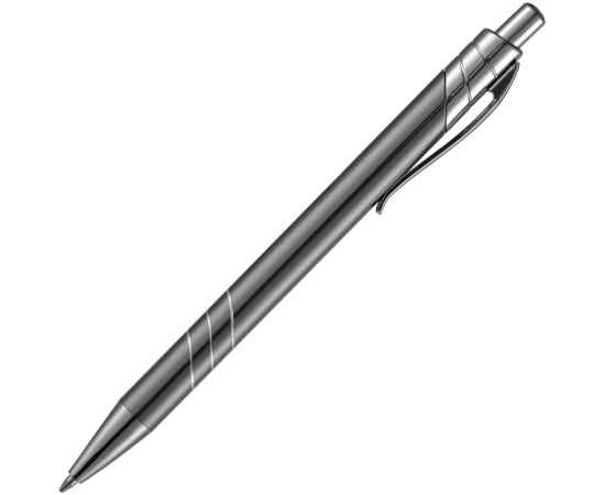 Ручка шариковая Undertone Metallic, серая, Цвет: серый, изображение 3
