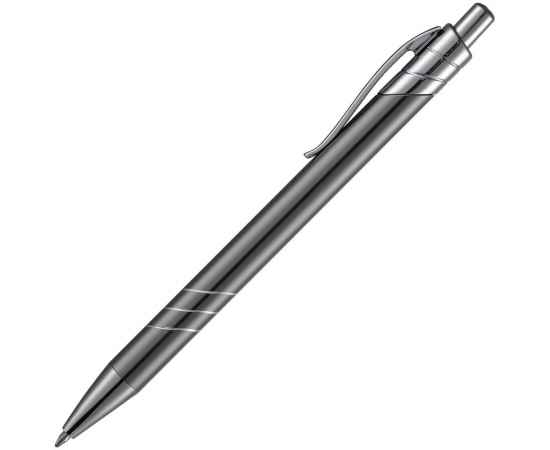 Ручка шариковая Undertone Metallic, серая, Цвет: серый, изображение 2
