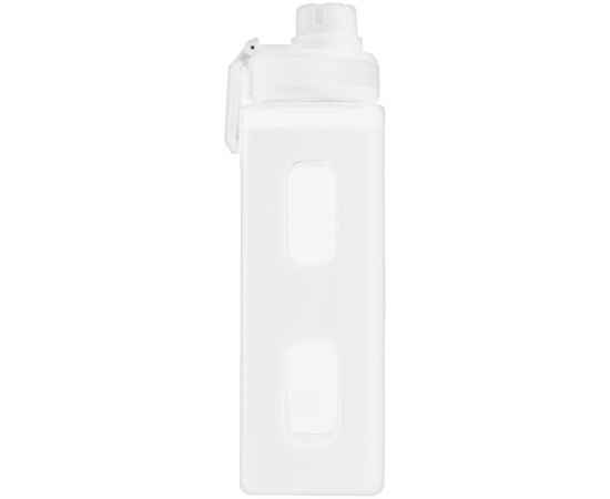 Бутылка для воды Square Fair, белая, Цвет: белый, Объем: 700, изображение 3