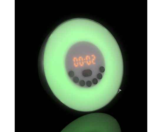 Лампа-колонка со световым будильником dreamTime, ver.2, черная, Цвет: черный, изображение 12