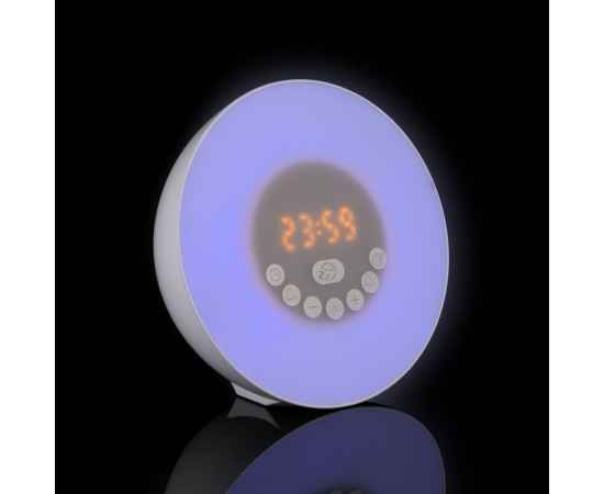 Лампа-колонка со световым будильником dreamTime, ver.2, белая, Цвет: белый, изображение 12