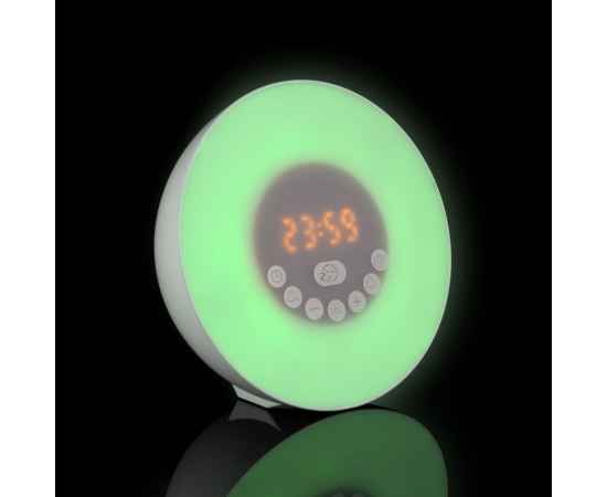 Лампа-колонка со световым будильником dreamTime, ver.2, белая, Цвет: белый, изображение 14