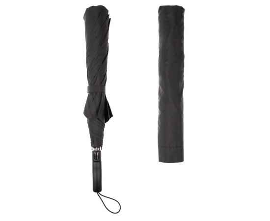 Зонт складной Big Arc, черный, изображение 4