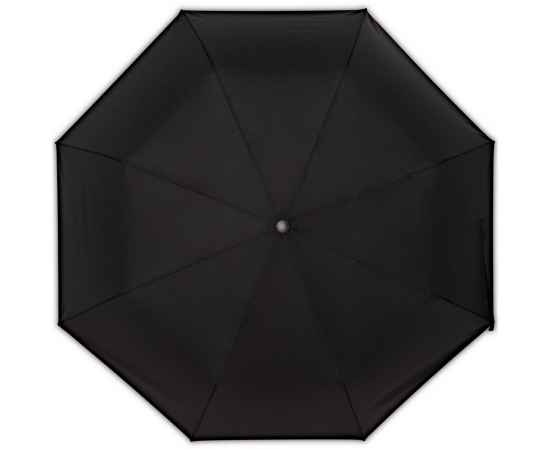Зонт складной Cloudburst, черный, изображение 2
